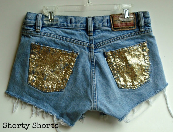 Shorts with Glitter
