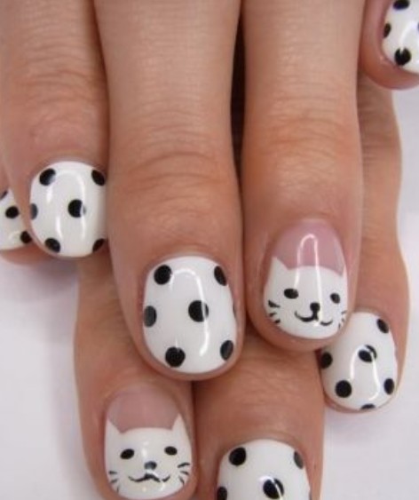 Simple Cat Nails