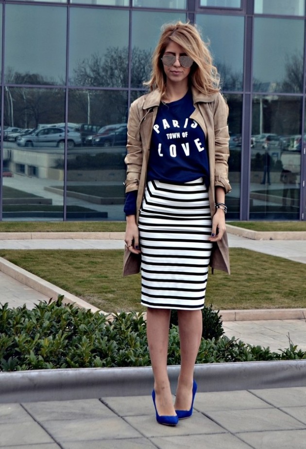 17 Stylish Striped Styles for Spring - Spring Outfit Ideas - Pretty Designs