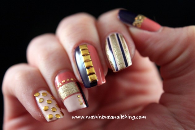 Studded Nail Design