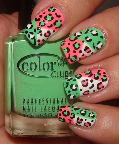 Leopard Nail Ideas for Women - Pretty Designs