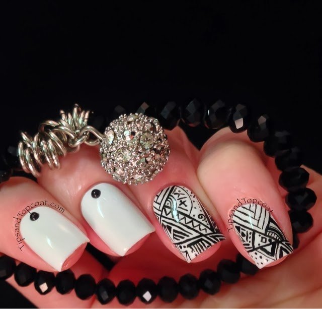 Tribal Nail Art Designs