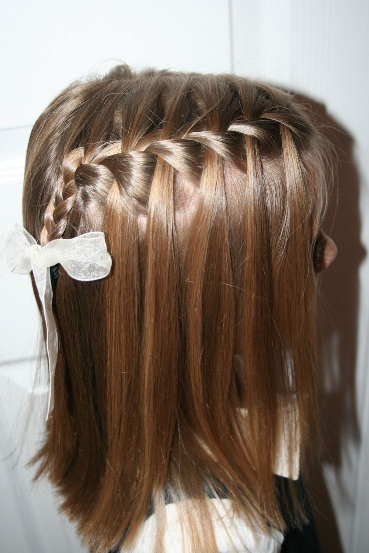 Waterfall French Braid