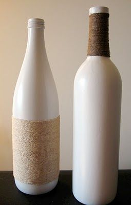 Wine Bottles to Vases