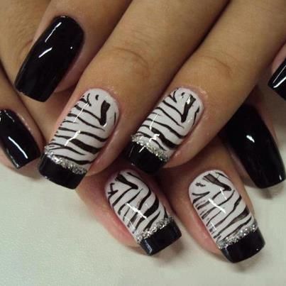 Zebra Nails