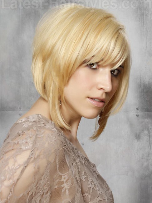 ANGLED BOB HAIRCUTS