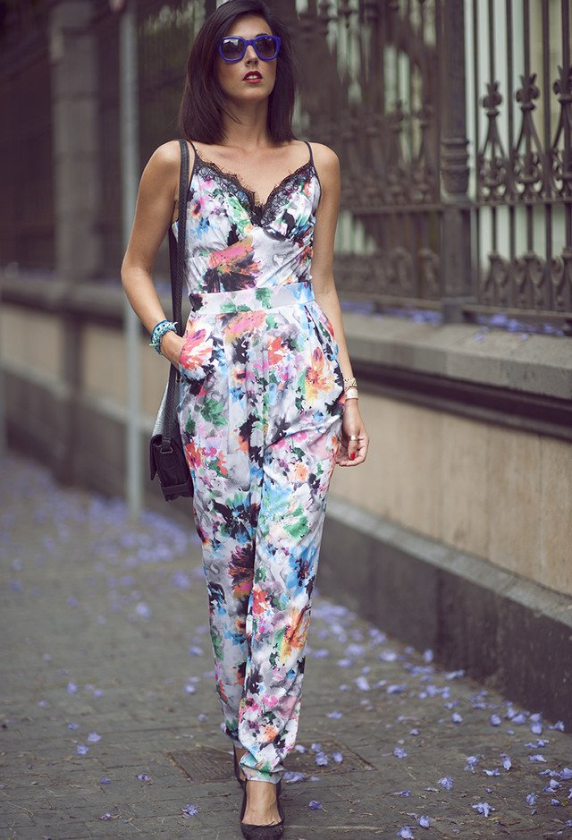 Beautiful Floral Jumpsuit for Summer