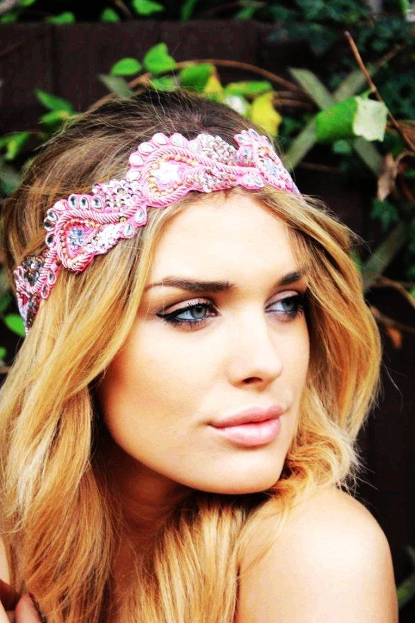 Beautiful Headband Hairstyle