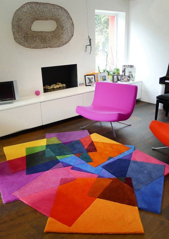 Color Block Carpet