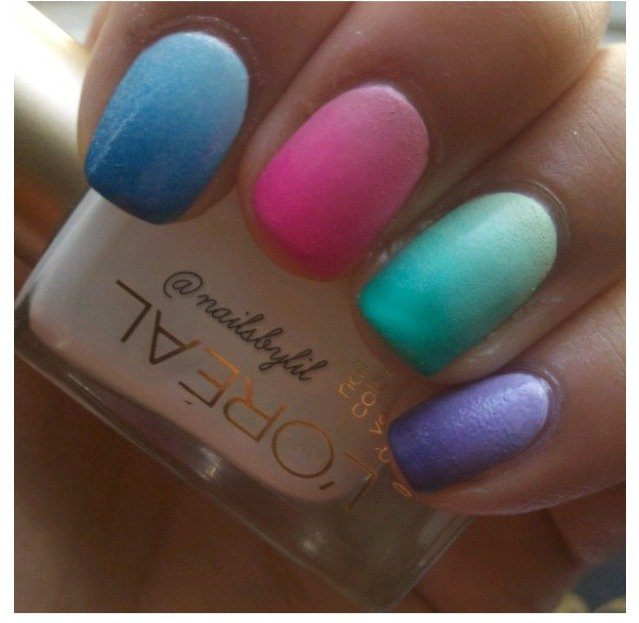 Colorful Ombre Pastels