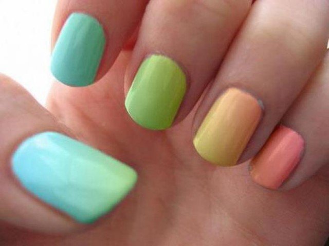 Colorful Ombre Pastels