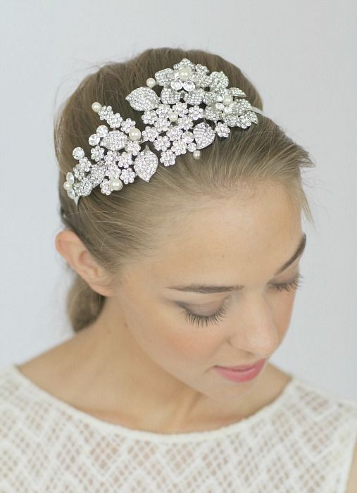 Crystal and Pearl Headband