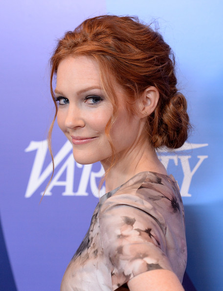 Darby Stanchfield Twisted Bun