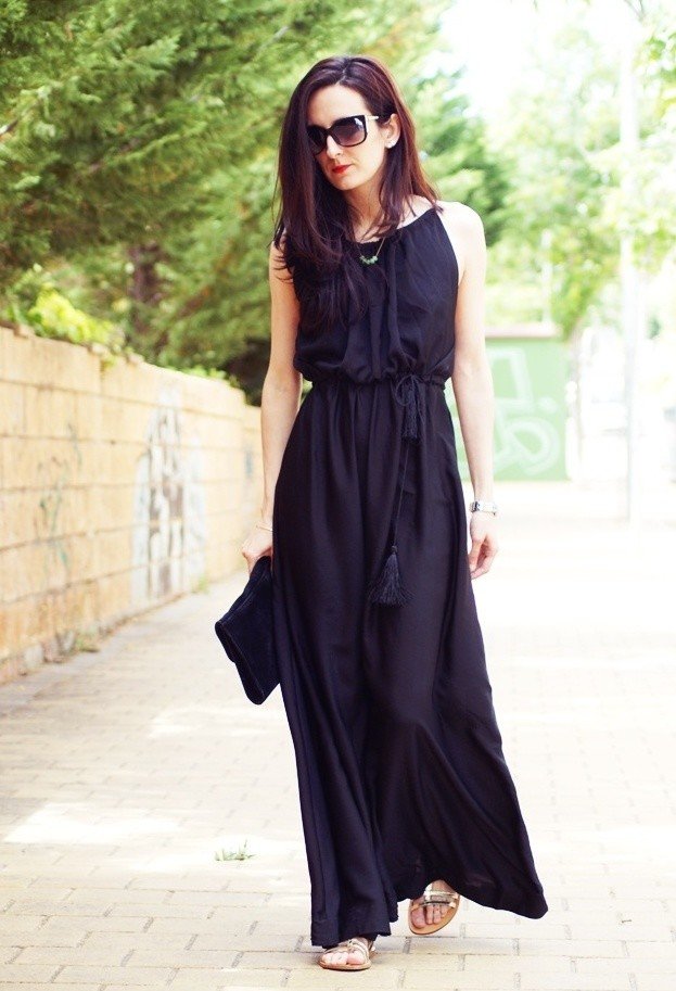 Edgy Maxi Dress