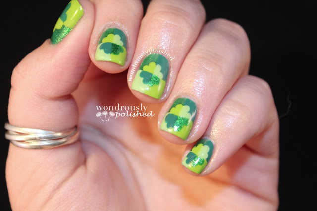 Green Nail Design