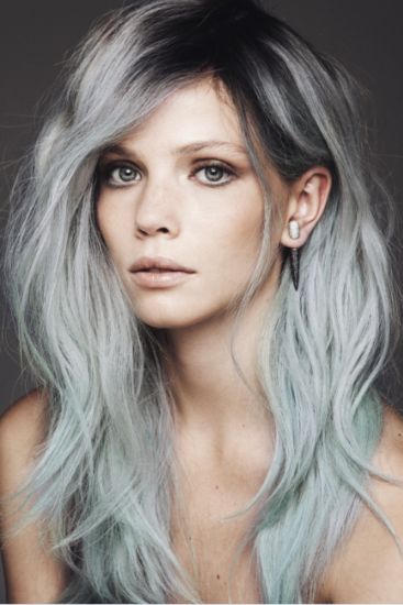 Green Ombre Hair