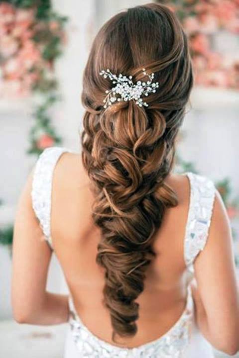 Long Wedding Hairstyle