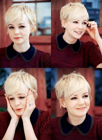 Lovely Pixie Haircut for Blonde Hair