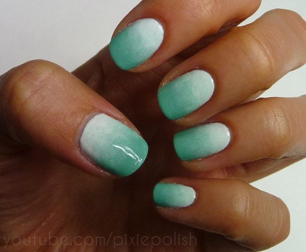 Mint Ombre Pastels