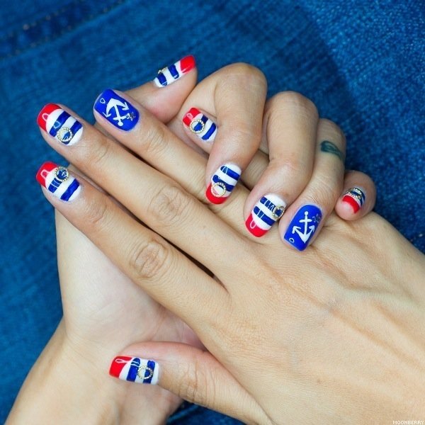 Nautical Nails