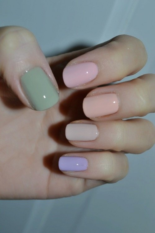 Pastel Nail Design