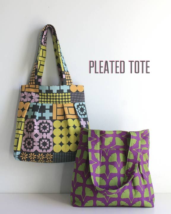 Pleated Tote