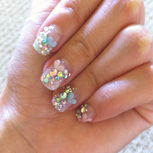 Pretty 3D Nails