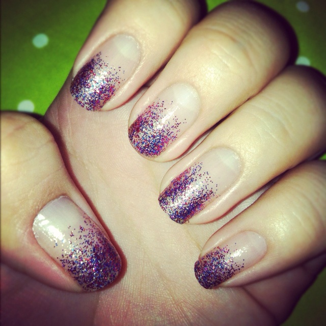 Pretty Glitter Nails