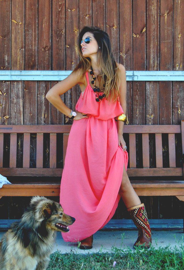 Red Maxi Dress