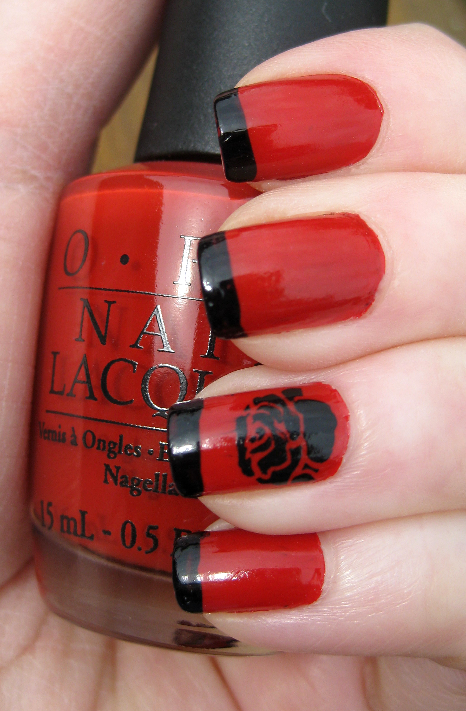 Red and Black Nails for You to Try - Pretty Designs