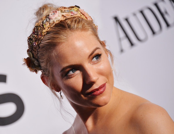 Sienna Miller Twisted Bun