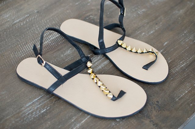 Studded Sandals