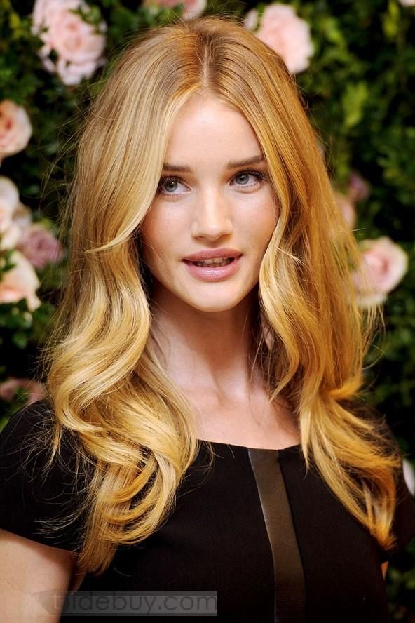 Fascinating Golden Curls for Romantic Women - Pretty Designs