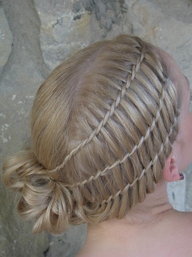 Waterfall Updo