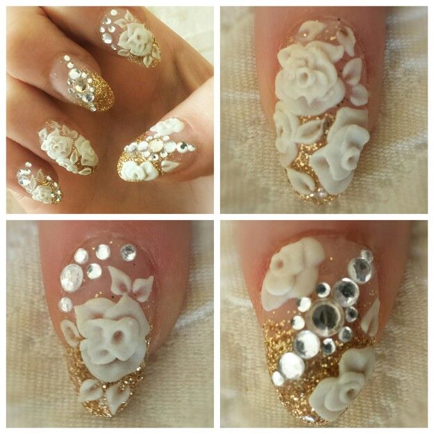 White Flower Nails