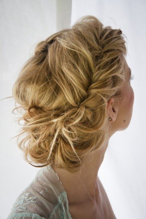 Amazing Twisted Updo Hairstyle