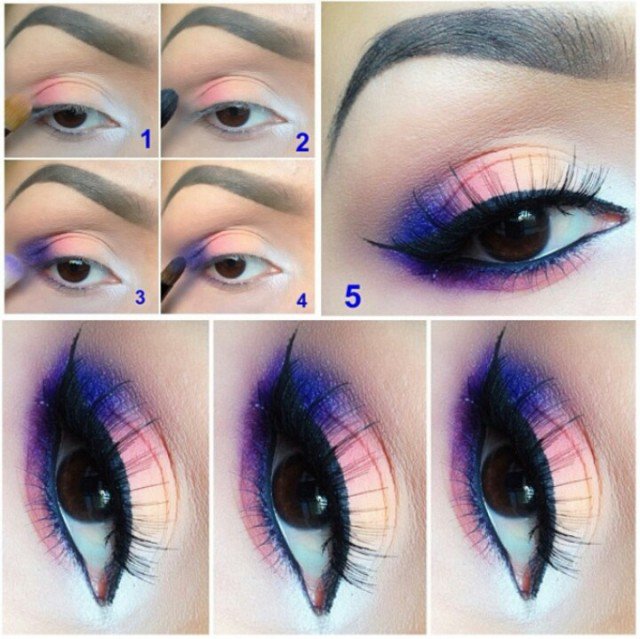 Beautiful Night Eye Makeup Idea