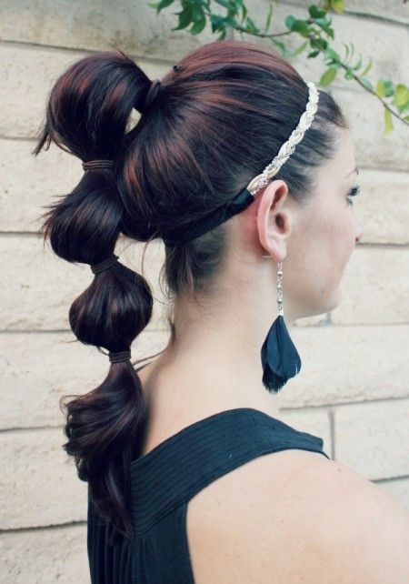 New Trend to Try: Sectioned Ponytails - Pretty Designs