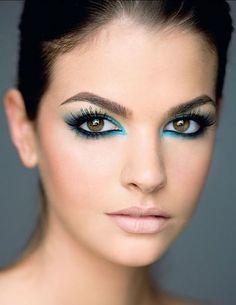 Blue Eyeliner for Smokey Eyes