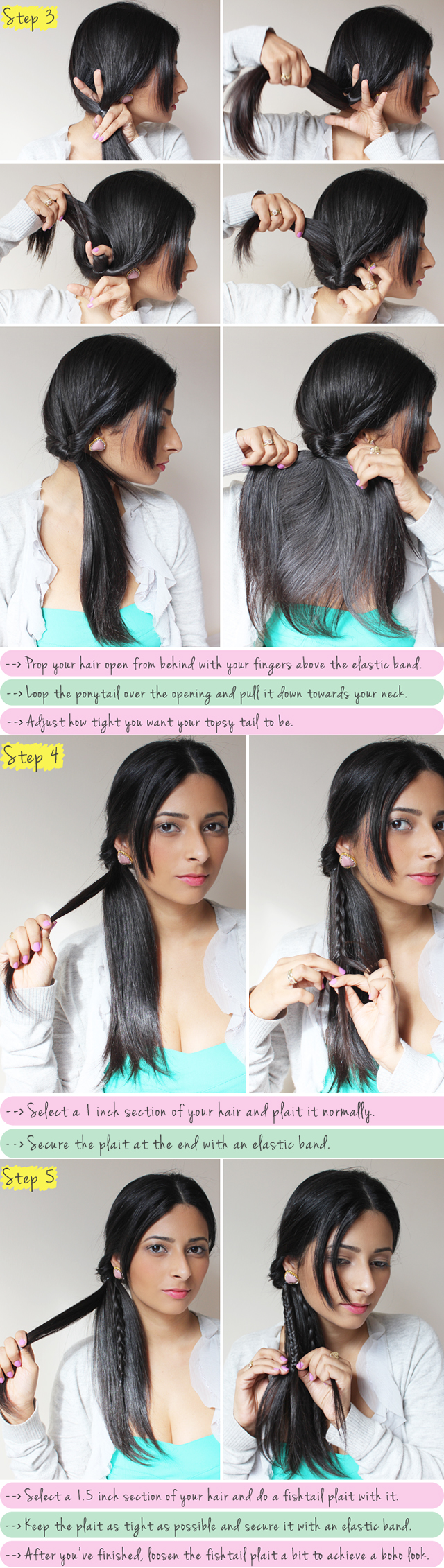 Boho-chic Braided Hairstyle Tutorial