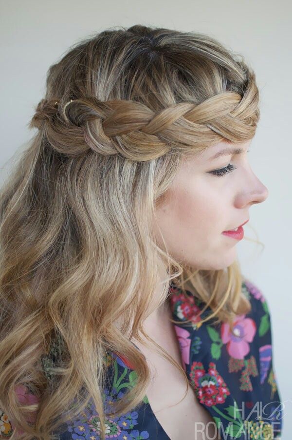 Boho-chic Braided Hairstyle