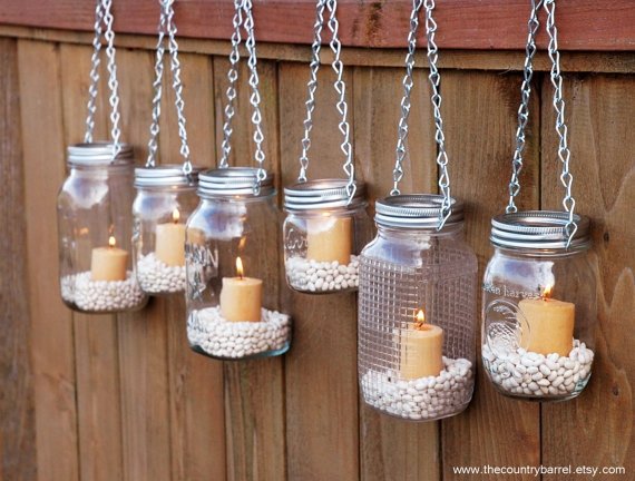 Bottle Candle Holders