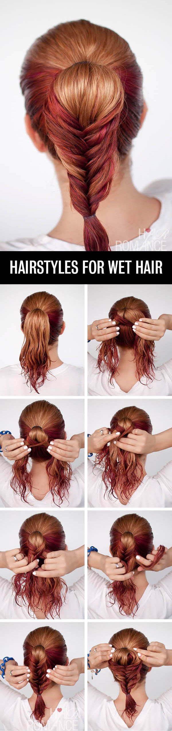 Braided Ponytail Hairstyle Tutorial