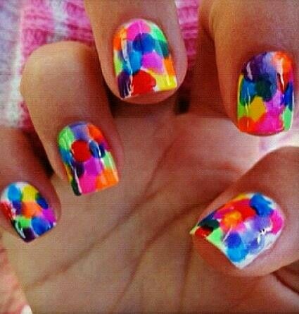 Colorful Nail Art