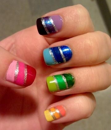 17 Rainbow Nail Designs You Won’t Miss - Pretty Designs