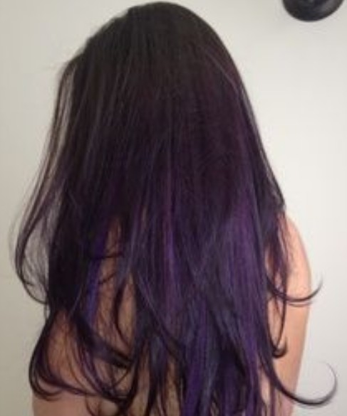 Dark Purple Hair