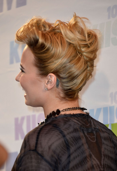 Demi Lovato French Twist/Getty Images