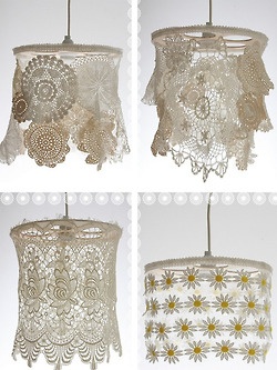 Doily Lampshade