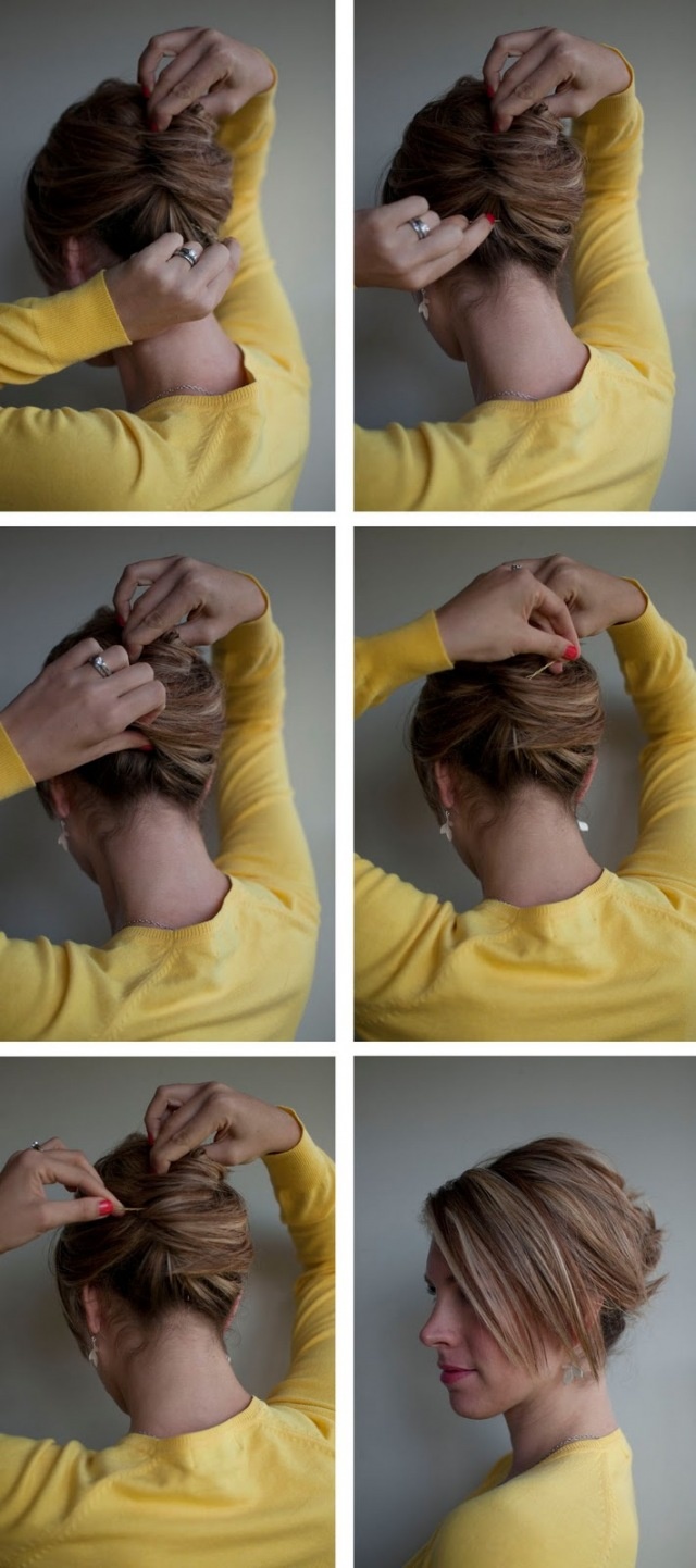 Easy French Twist Tutorials