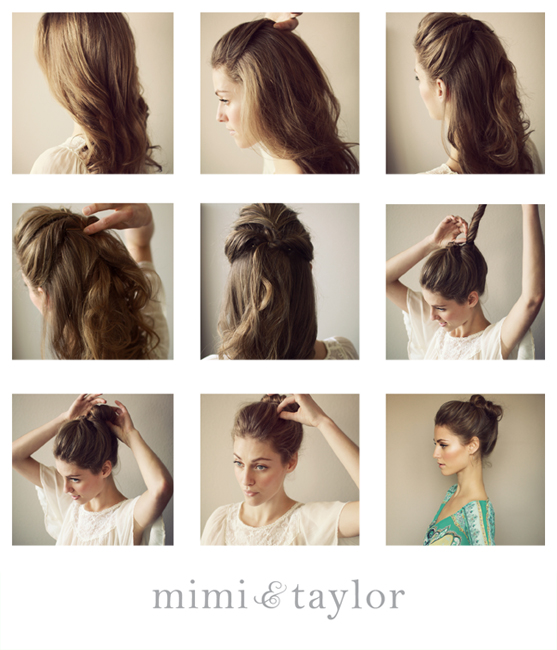 Fabulous Top Bun Tutorial